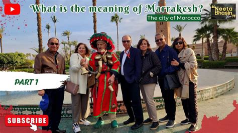 meaning of marrakesh.